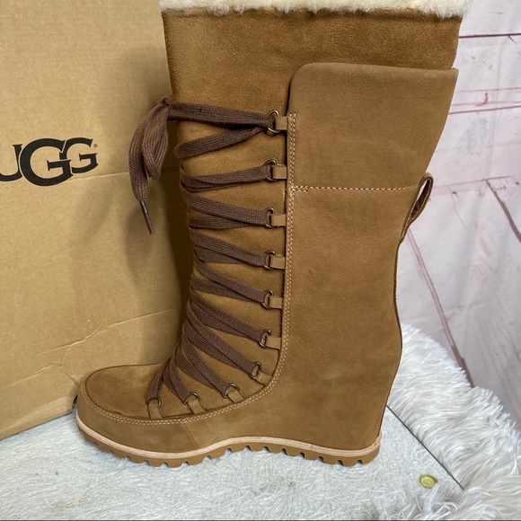 ugg mason wedge winter boot